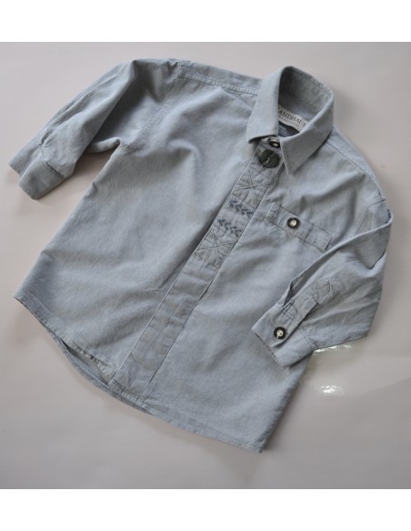CAMICIA  BAMBINO IN STILE TIROLESE TG  98/2-3 anni