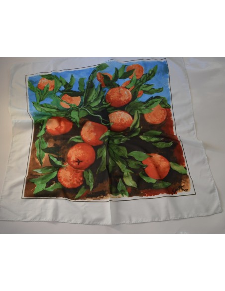 FOULARD " ARANCE " 85x85 cm