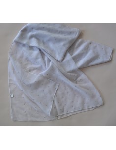 GRANDE FOULARD SCIALLE CON BRILLANTINI