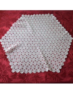 TOVAGLIETTA REALIZZATA AD UNCINETTO diam.75