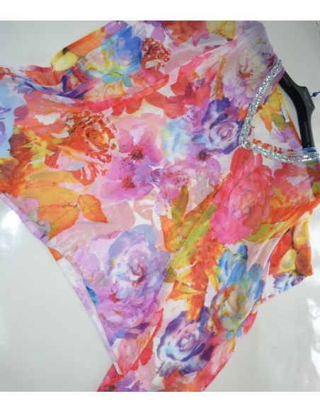  COPRICOSTUME FLOREALE Papaya Beatch