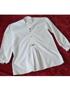 CAMICIA UOMO tg.  40 STILE TIROLESE  Amann