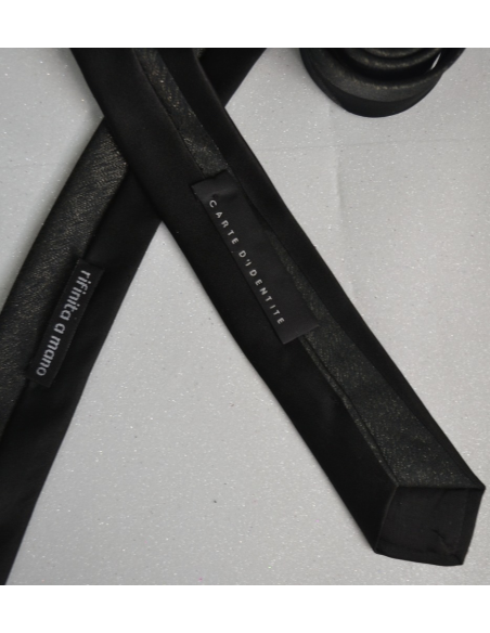 CRAVATTA Nero/ Bianca "Z"