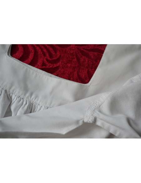 ABITO COTTA PER CHIERICHETTO CON MERLETTO