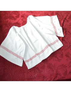 ABITO COTTA PER CHIERICHETTO CON RICAMO