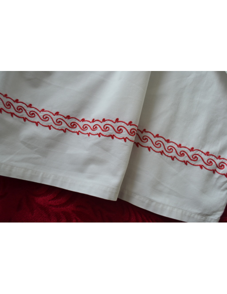 ABITO COTTA PER CHIERICHETTO CON RICAMO