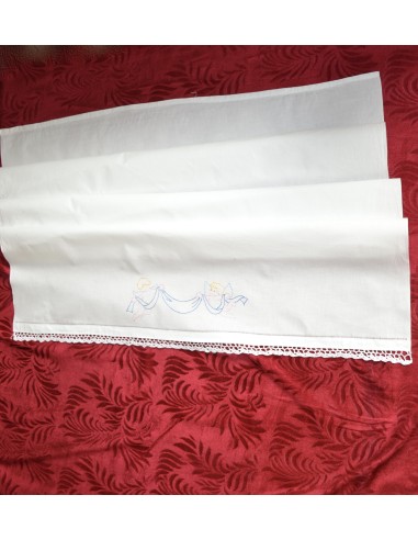 STRISCIA RICAMATA A MANO 130x21cm Peter Pan