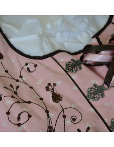 ABITO IN STILE TIROLESE DIRNDL  tg. 46 + CAMICIA e GREMBIULE