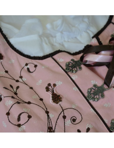 ABITO IN STILE TIROLESE DIRNDL  tg. 46 + CAMICIA e GREMBIULE