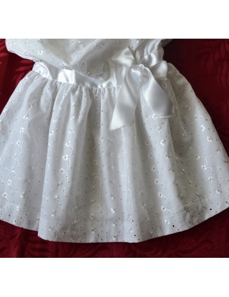 VESTITINO ELEGANTE CREMA BAMBINA tg. 104 / 4 anni