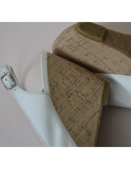 SCARPE SANDALI PELLE  N° 39 Lorbac