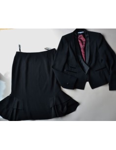 GIACCA  Next + GONNA COLORE NETO  Tg. 44/46