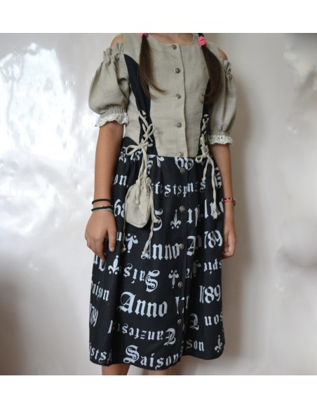 ABITO IN STILE TIROLESE   tg.146/ 8/9 anni  Landhaus