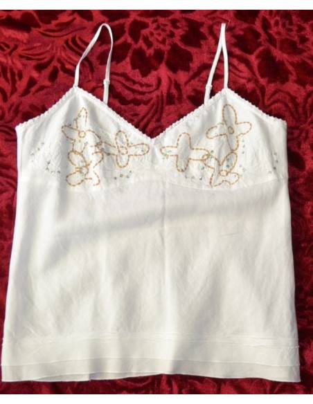 TOP RICAMATO  Tg.L/XL Per Una