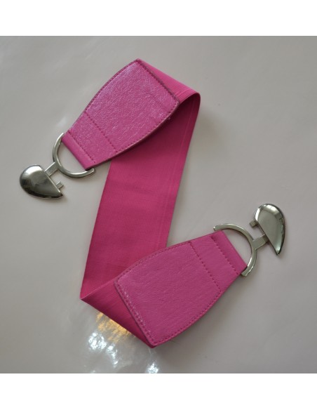 CINTURA ROSSA STILE TIROLESE tg.65/75 CM