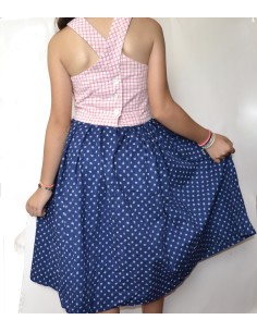 ABITO IN STILE TIROLESE tg. 36 LINO Sportalm Rosso 2