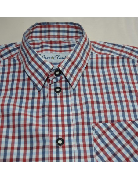 CAMICIA  tg. 6/7 anni  STILE TIROLESE