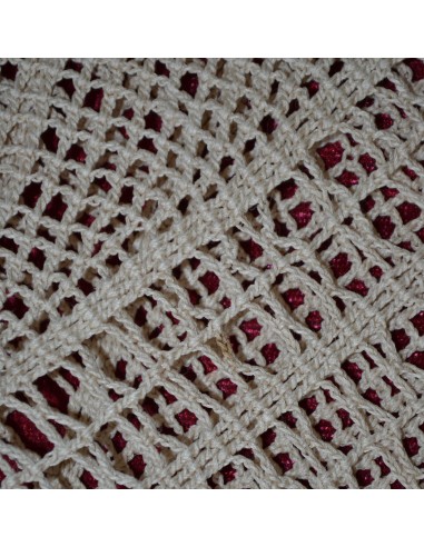 TOVAGLIETTA REALIZZATA AD UNCINETTO ECEU' diam.70