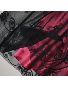 GONNA NERA  PLISSETTATA tg 46 circa NUOVA 2