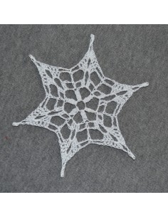 * Stella/ Fiocco di neve * realizzato a mano ad uncinetto