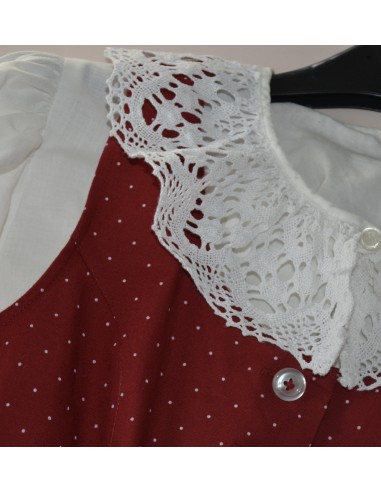 ABITO TIROLESE   tg. 146 /  8 anni + GREMBIULE CAMICIA DIRNDL