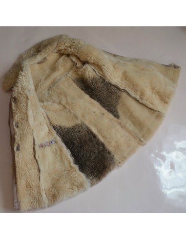  MONTONE VERO BAMBINA  tg.6 anni