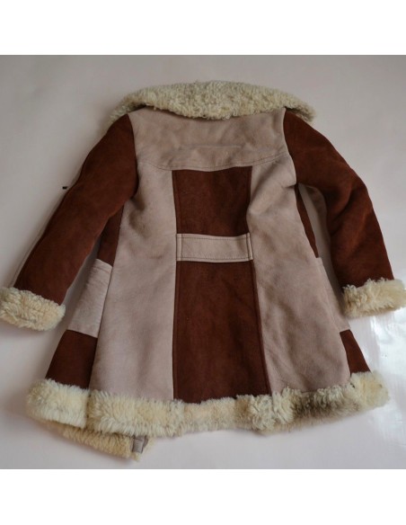  MONTONE VERO BAMBINA  tg.6 anni