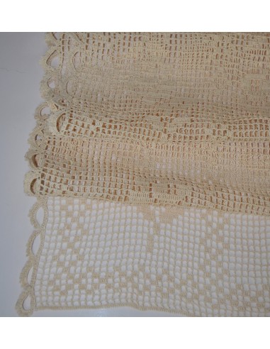 TENDINA REALIZZATA AD UNCINETTO 110x65 cm